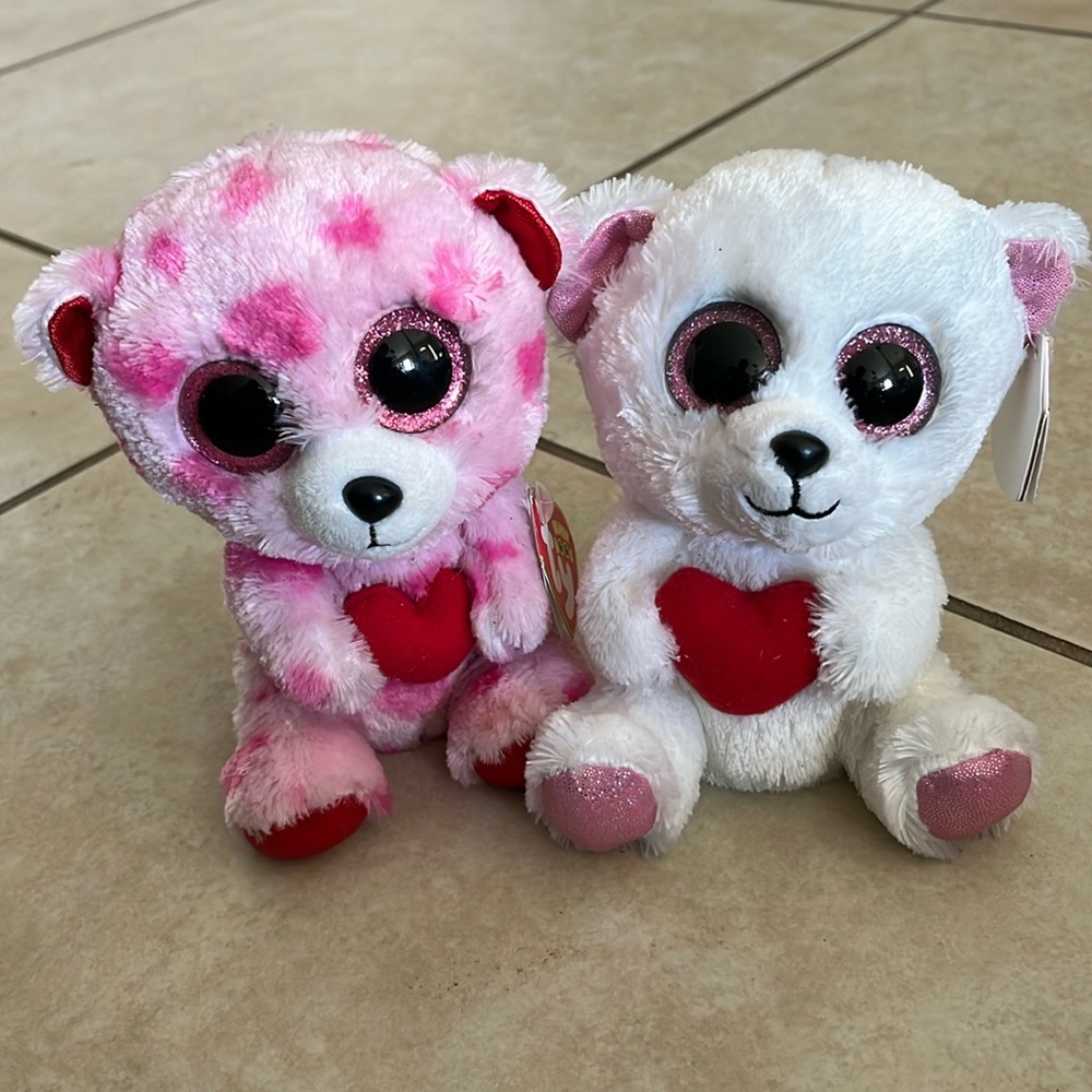 Ty Beanie Boos Sweetkins and Sweetly